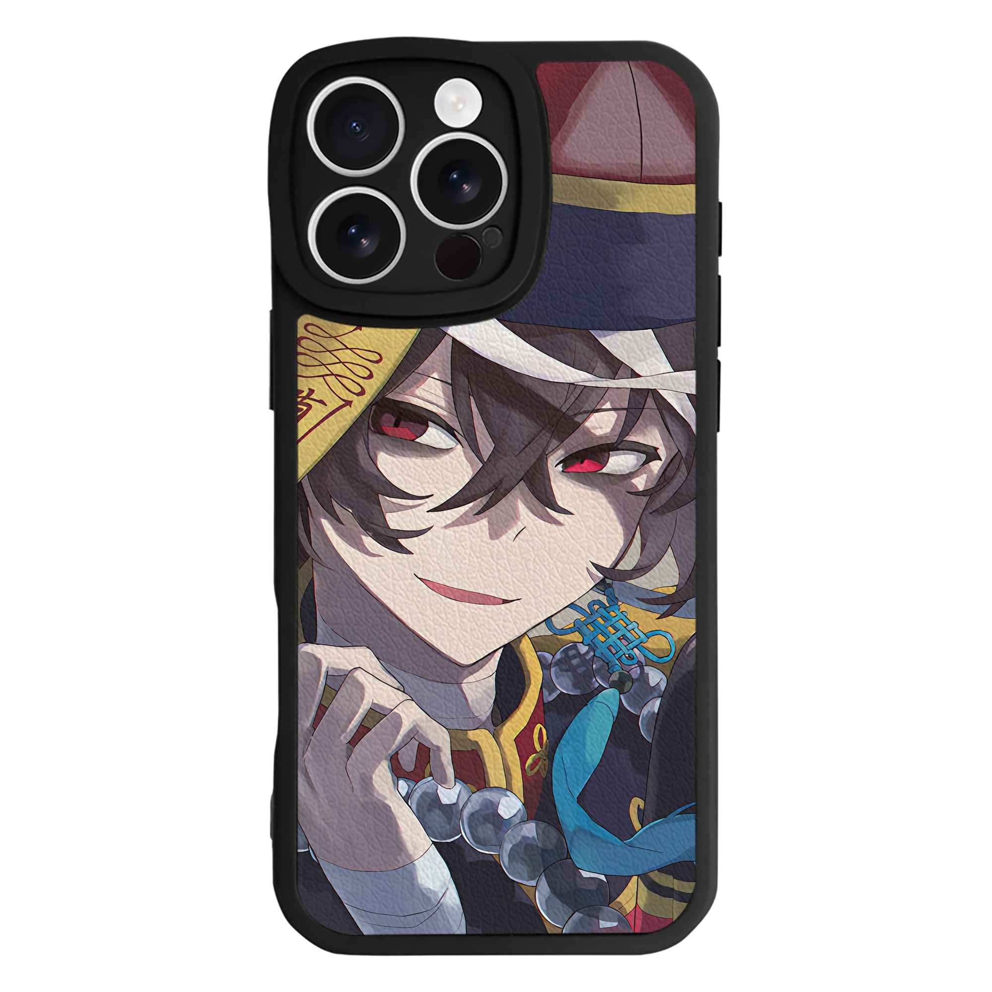 （画像用） 文豪ストレイドッグス Bungo Stray Dogs 【iPhone 16シリーズ対応】シリコンスマホケース（レザー調） 材質：シリコン